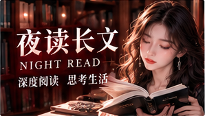 深夜阅读主题视觉